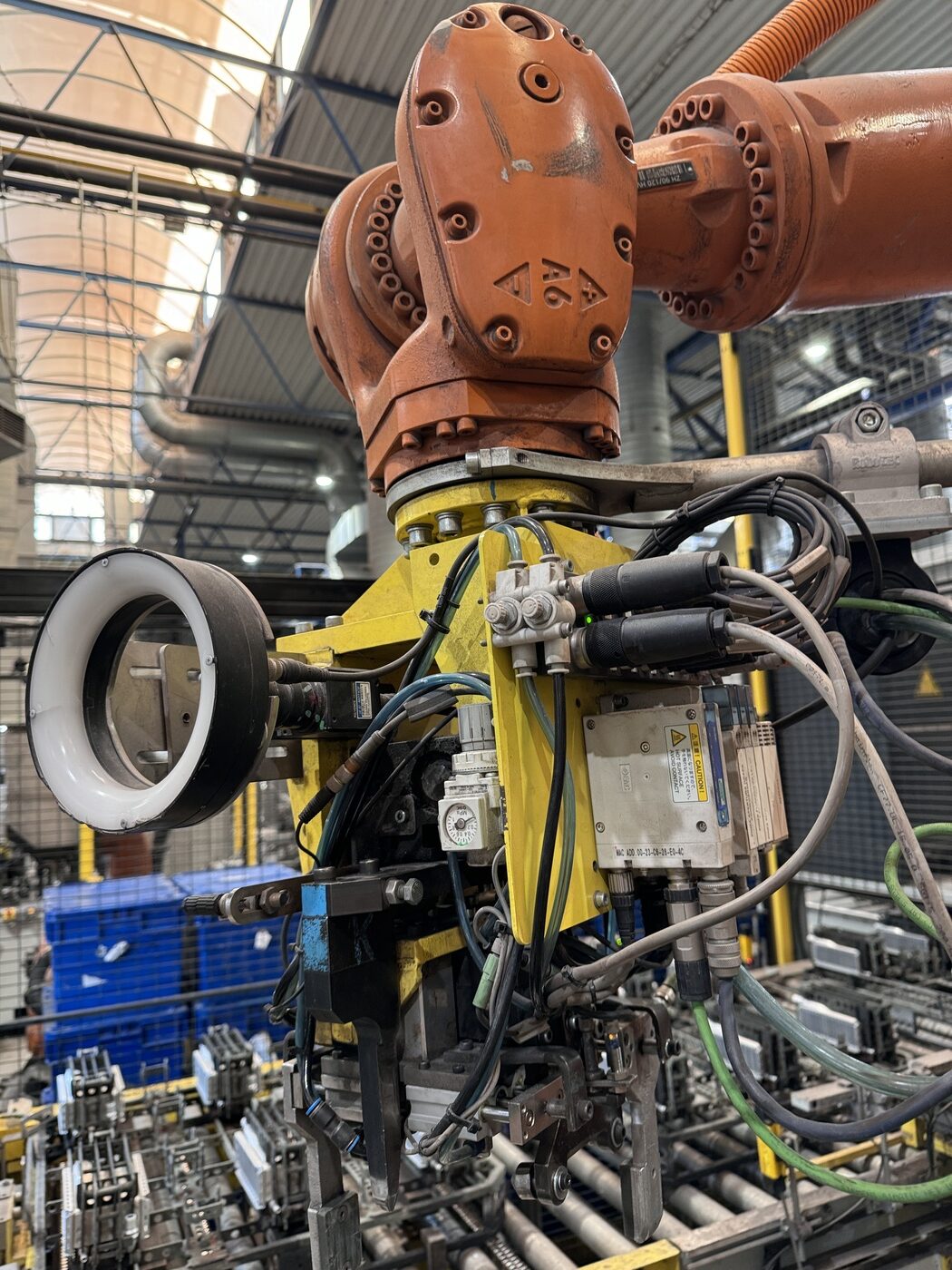 Cel·la robotitzada de fabricació d'evaporadors 1